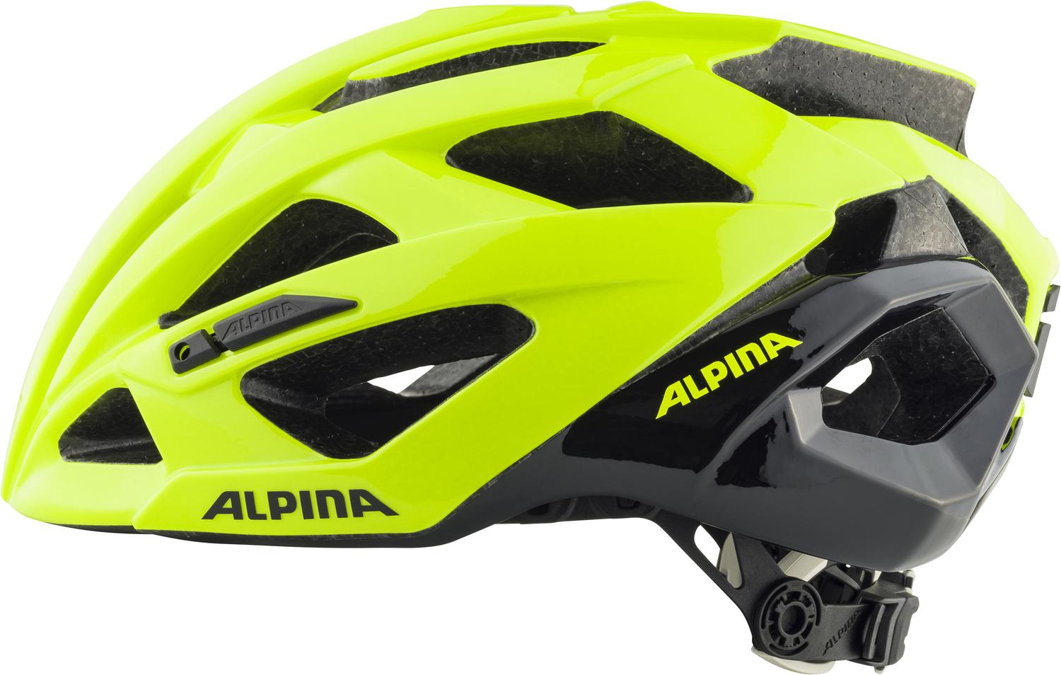 Велосипедный шлем Alpina Valparola, be visible gloss, L
