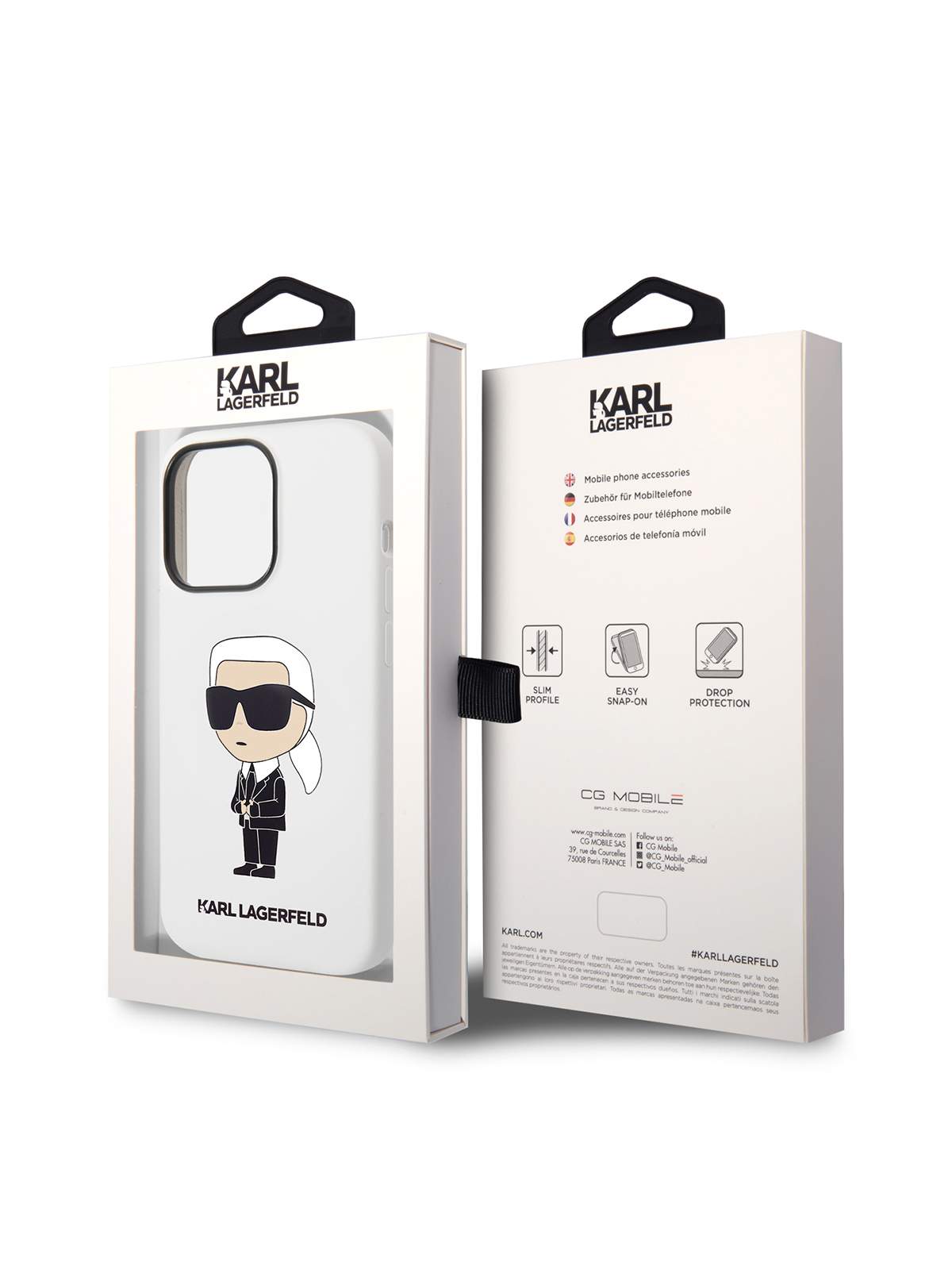 Чехол lagerfeld iphone 14 pro max karl. Karl Lagerfeld для iphone 14 Pro Max, прозрачный (klhcp14xcfnrc).