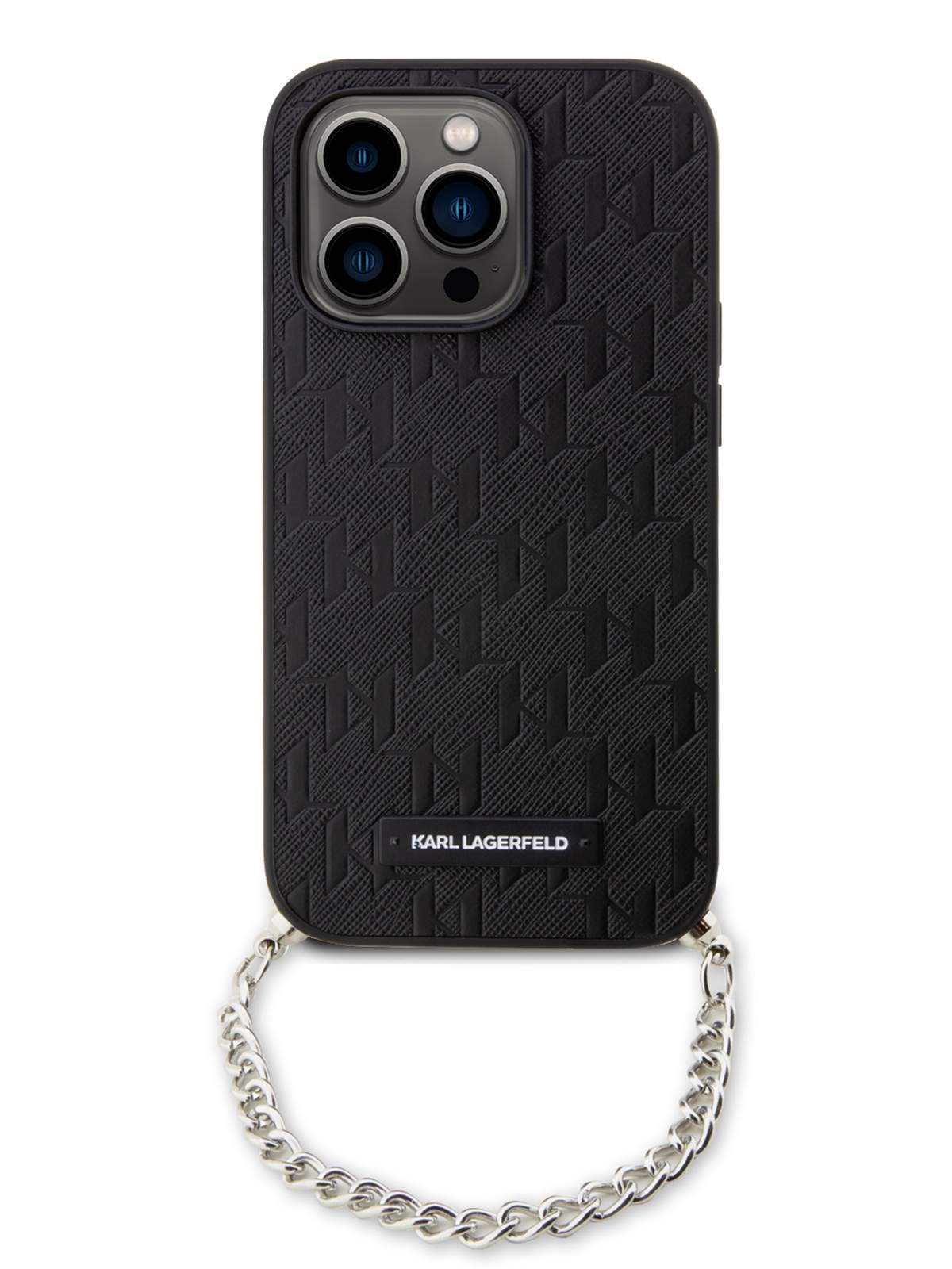 Чехол Karl Lagerfeld для iPhone 14 Pro с цепочкой на руку, Black – купить в  Москве, цены в интернет-магазинах на Мегамаркет