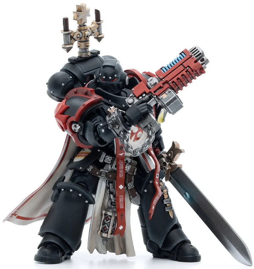 Фигурка Joytoy Warhammer 40k Black Templars Sword Brethren Brother Lombast 118 Jt4850 купить 5531