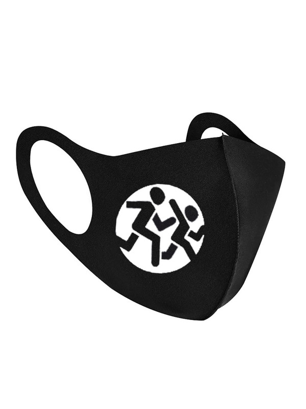 Многоразовая маска унисекс СувенирShop BLGB3 черная