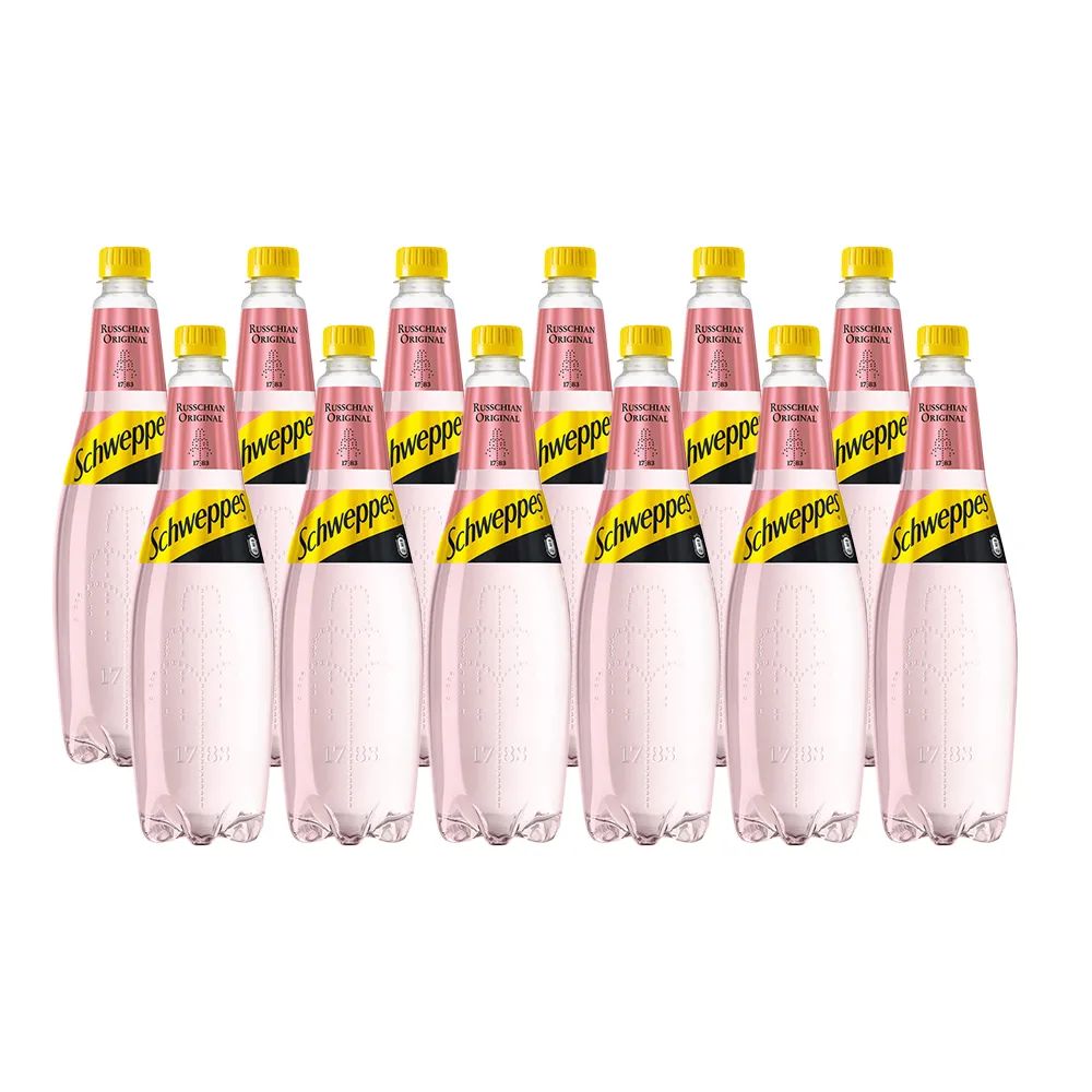 Купить газированный напиток Schweppes Рашн Ориджинал 12 шт по 0,9 л, цены  на Мегамаркет | Артикул: 600004832269