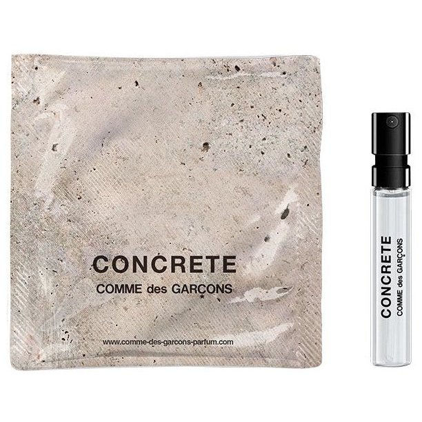 Concrete comme des. Парфюм бетон. Concrete туалетная вода. Concrete comme. Ком де Гарсон бетон.