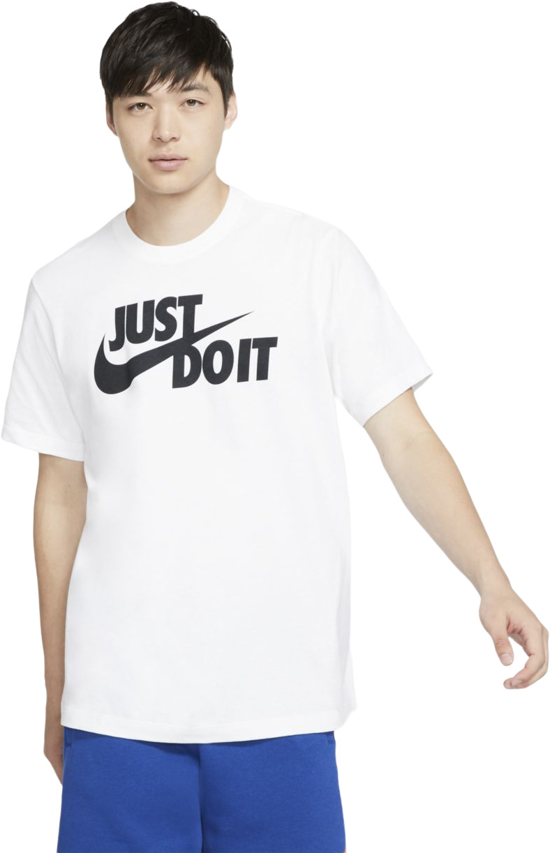 Футболка мужская Nike AR5006 белая M - купить в SportPoint, цена на Мегамаркет