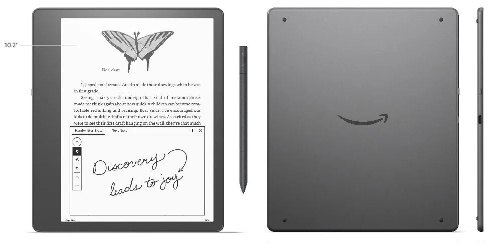 Kindle scribe premium pen. Amazon Kindle Scribe. Kindle Scribe.