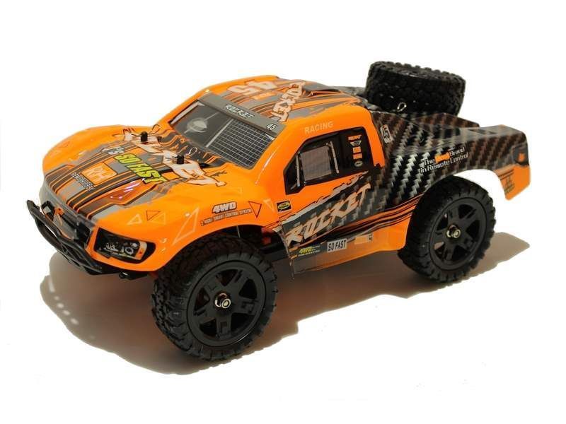 Машина р/у шорт-корс Remo Hobby Rocket Brushless (оранжевый) 4WD 2.4G 1/16 RTR RH1625-ORAN