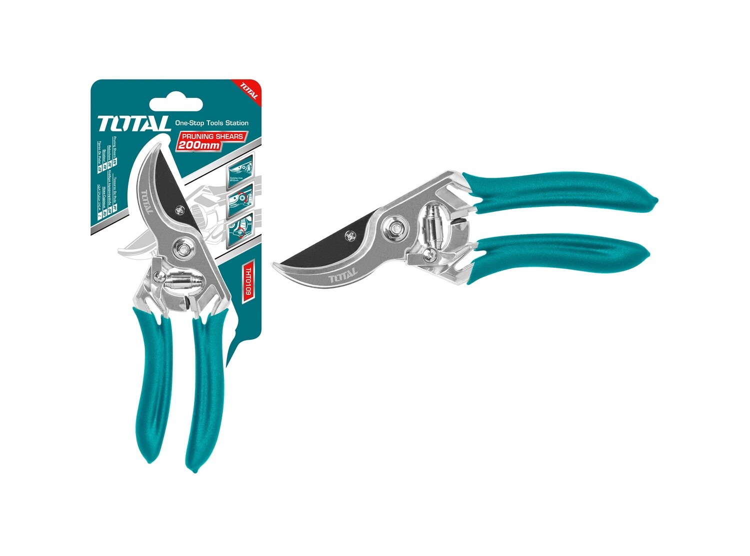 Секатор 8" Total Tools THT0109 - купить в Total Tools Official, цена на Мегамаркет