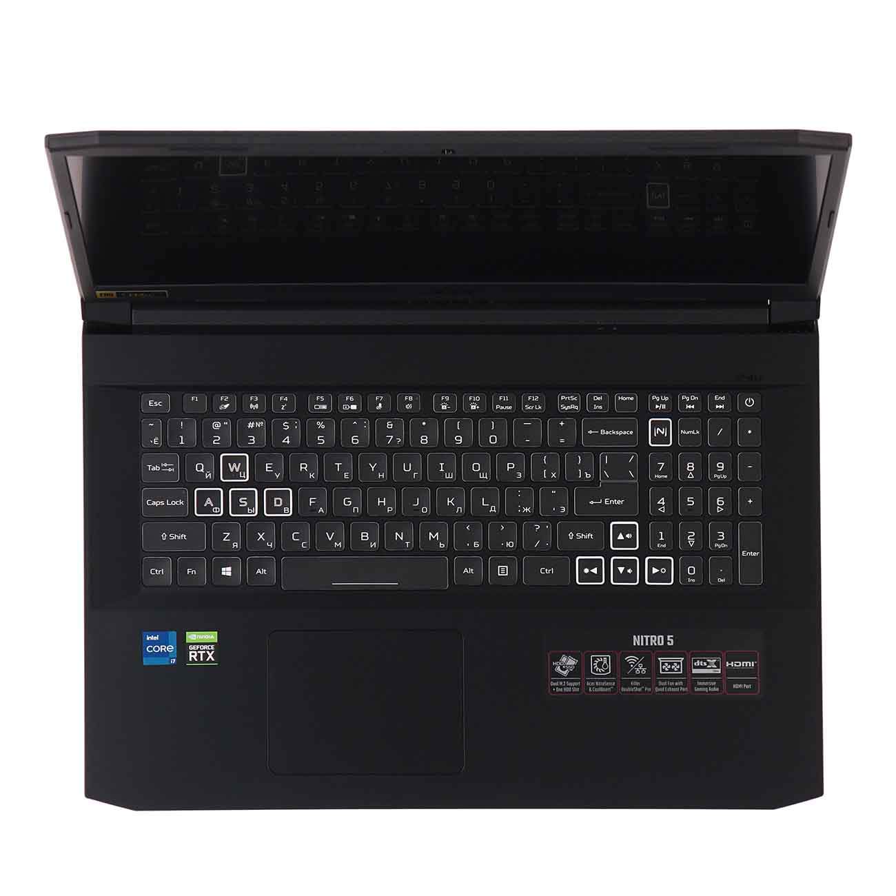 Ноутбук Acer Nitro 5 AN517-54-77PS Black (NH.QFCER.006)