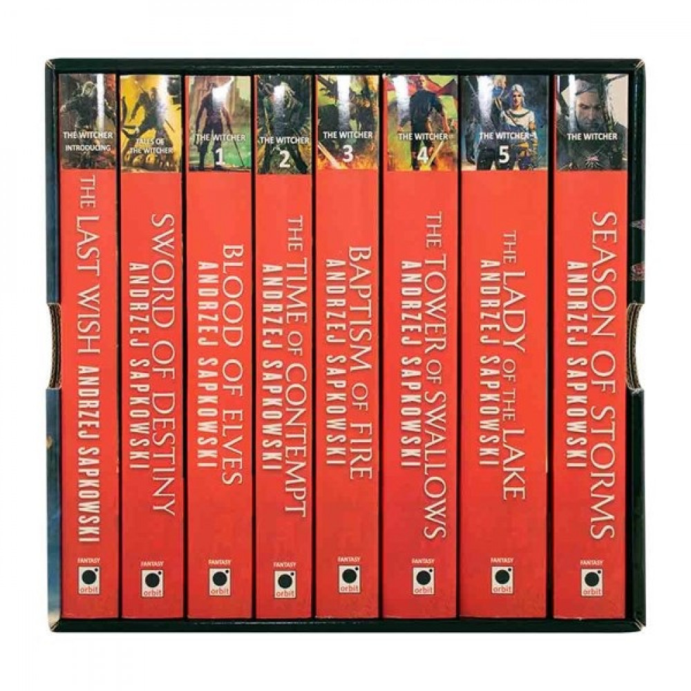 The Witcher Series 8 books set - купить книги на иностранном языке в  интернет-магазинах, цены на Мегамаркет | 9780316438971