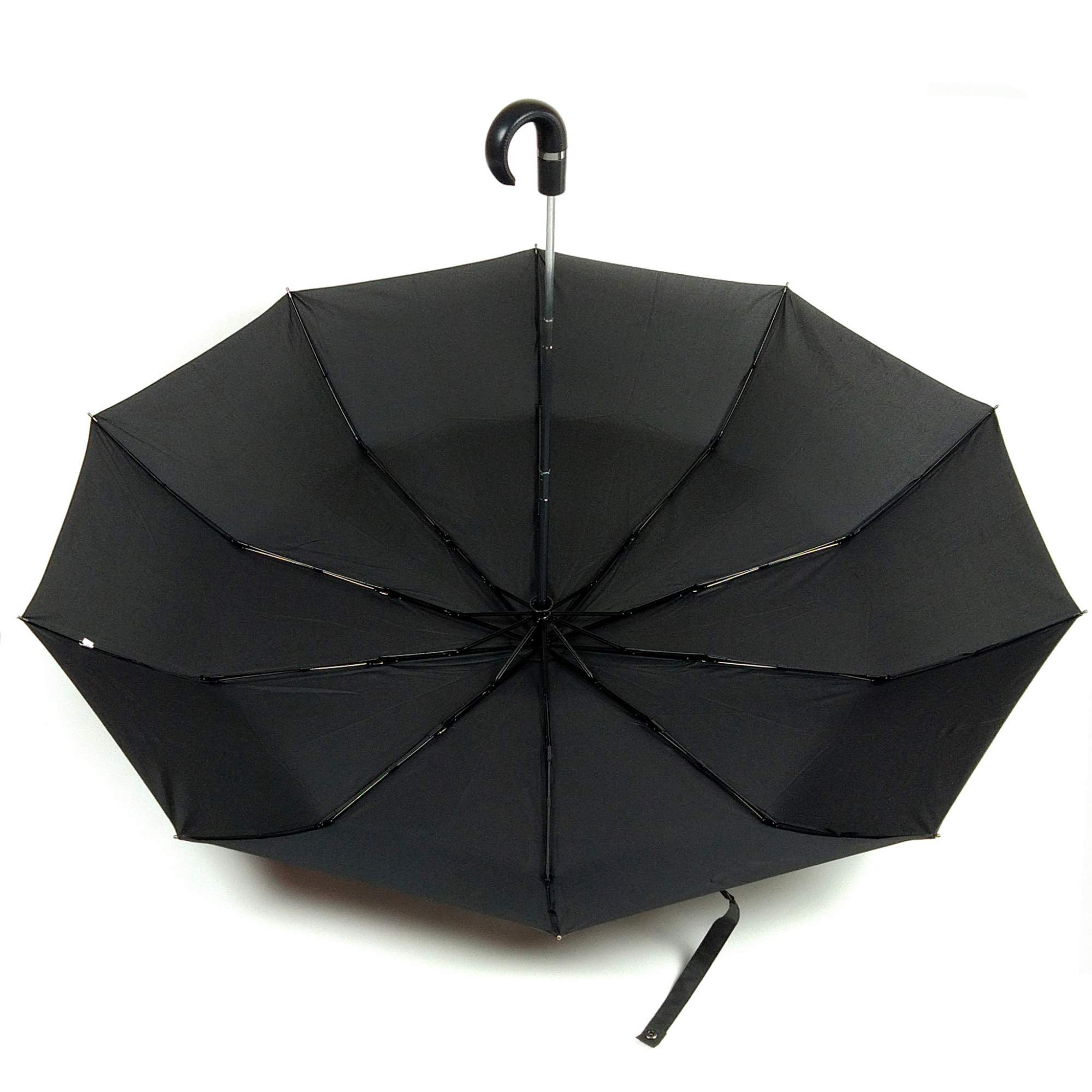 Зонт складной мужской автоматический Три Слона 725 черный