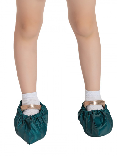 Бахилы для обуви RINIDI многоразовые детские Royal Green