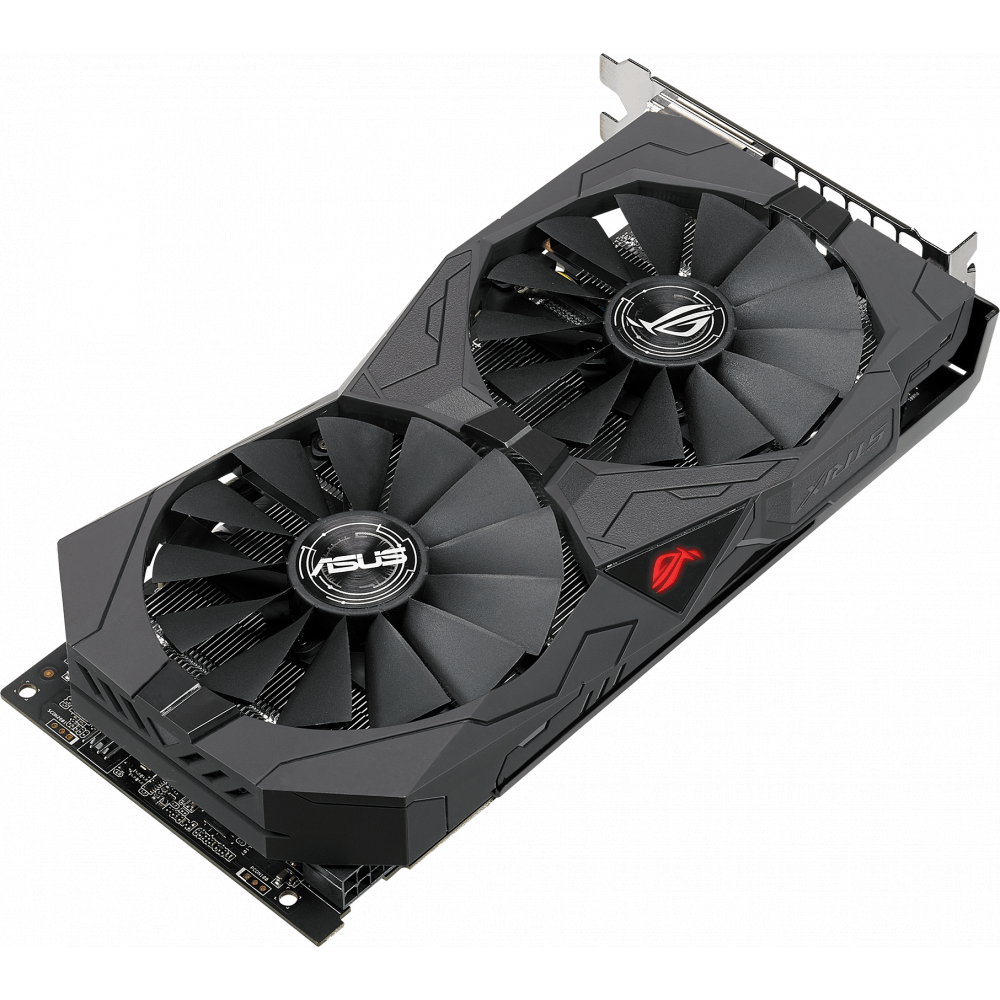 Видеокарта ASUS AMD Radeon RX 570 ROG Strix OC (ROG-STRIX-RX570-O8G-GAMING)  - отзывы покупателей на Мегамаркет