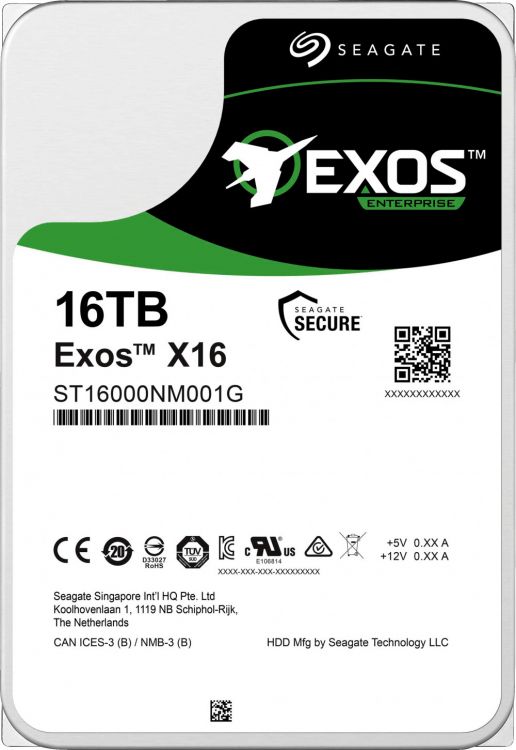 Жесткий диск Seagate Exos X16 16ТБ (ST16000NM001G) - купить в Ситилинк Москва Доставка, цена на Мегамаркет