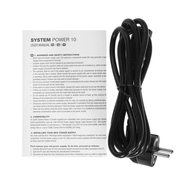 Be quiet system power 10