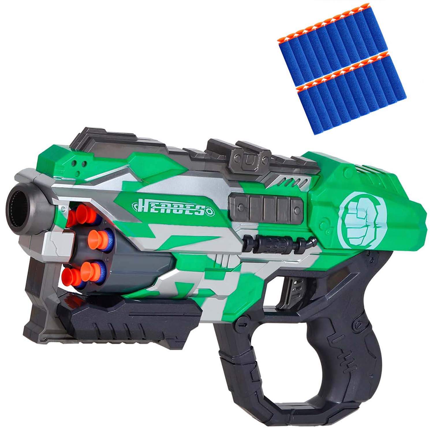 Детское игрушечное оружие Компания друзей Бластер с мягкими пулями, JB0210396