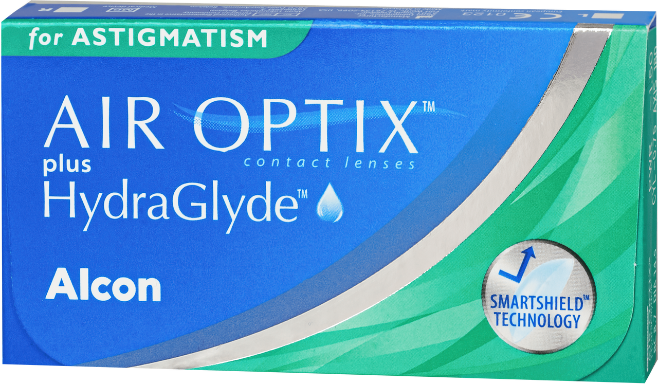 Линзы ALCON, Air Optix Plus Hydraglyde for Astigmatism, 1 месяц, -2.75  -1.25 180, 3 шт - отзывы покупателей на Мегамаркет | торические линзы (при  астигматизме) 57936