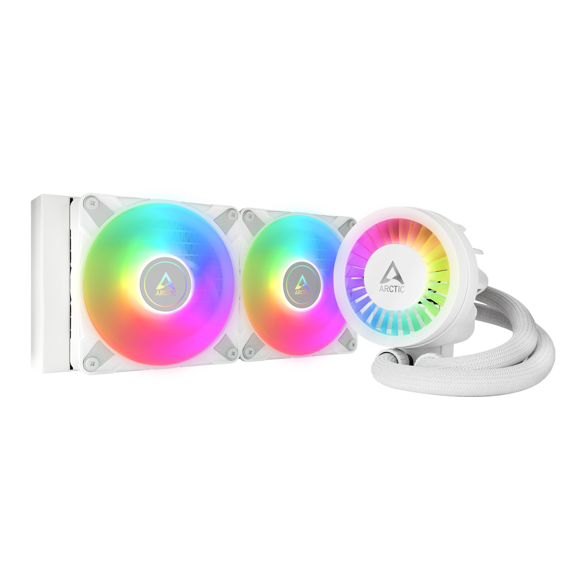 Жидкостная система охлаждения Arctic Liquid Freezer III-240 A-RGB White - купить в Lime Store, цена на Мегамаркет