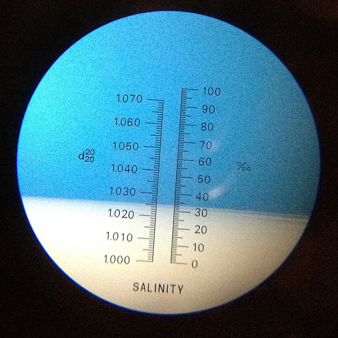 Плотность соли в воде. Соленость в морском аквариуме рефрактометр. Рефрактометр плотность. Рефрактометр для морского аквариума.