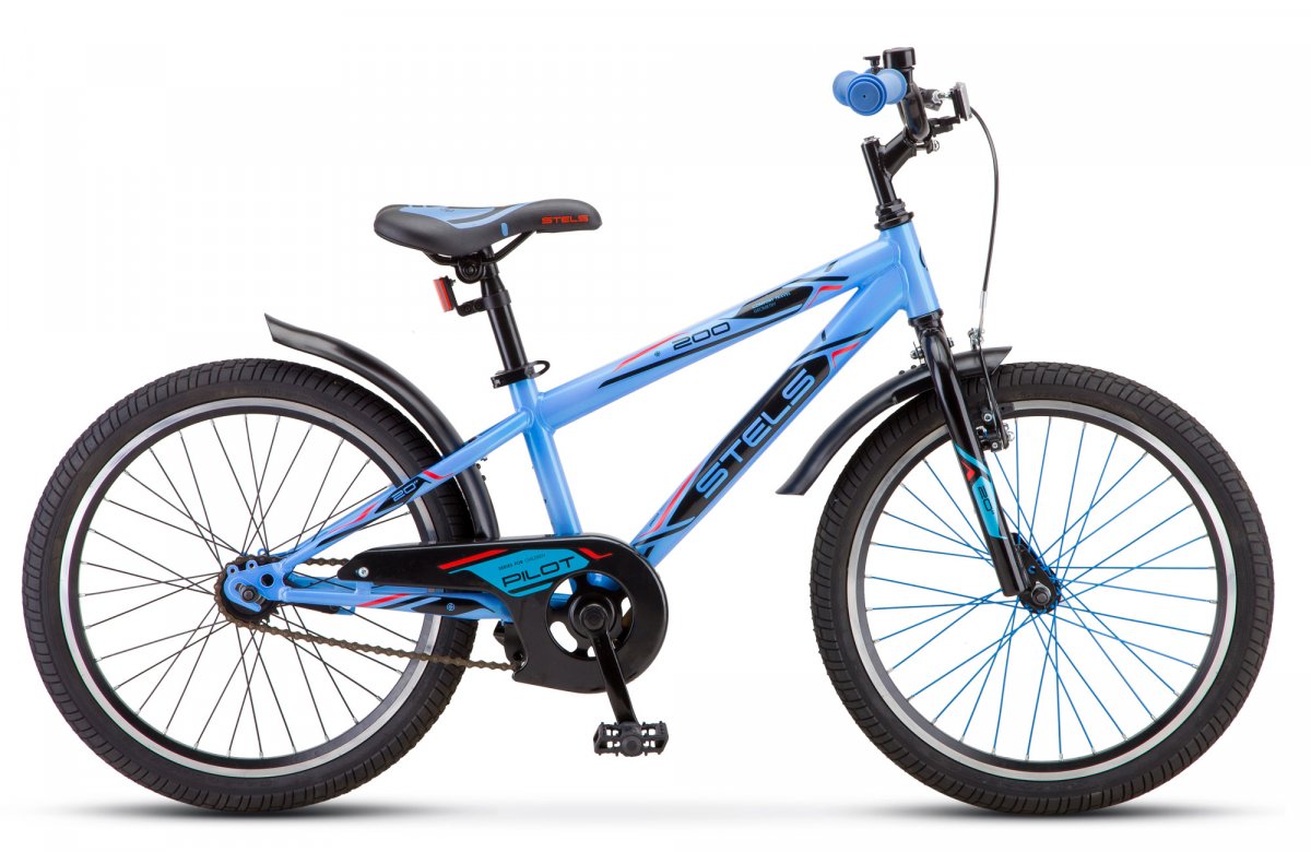 Велосипед STELS Pilot 200 Gent Z010 2021 11" синий - купить в Мегамаркет МСК Подольск, цена на Мегамаркет