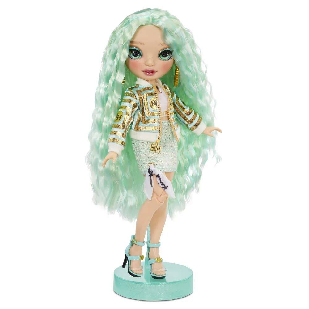 Кукла Рейнбоу Хай Дафна Минтон (Rainbow High Series 3 Mint - Daphne Minton  Fashion Doll) – купить в Москве, цены в интернет-магазинах на Мегамаркет