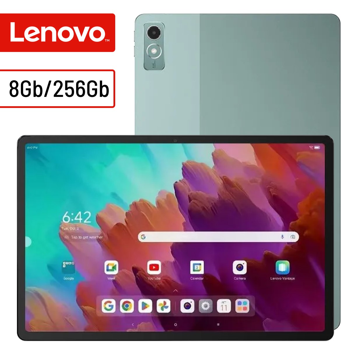 Планшет Lenovo Xiaoxin IdeaPadPro 12.7 (TB371FC) WiFi 8/256GB Green, купить в Москве, цены в интернет-магазинах на Мегамаркет