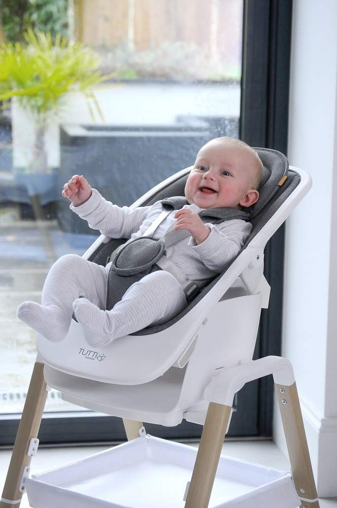 Купить стул Tutti Bambini для кормления High chair NOVA Complete White/Oak 611010/3511B, цены на