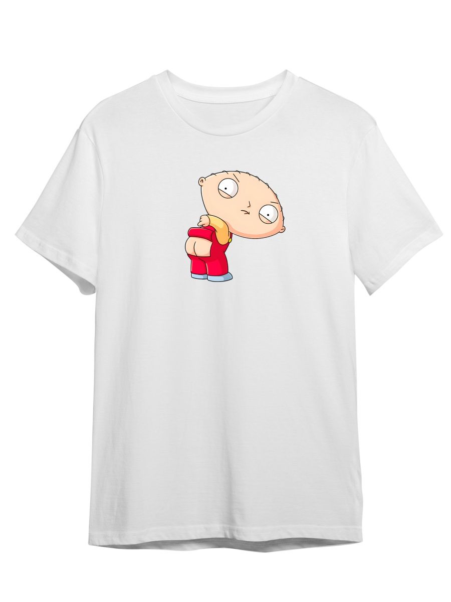 Футболка унисекс Каждому Своё Гриффины/Family Guy/Мультсериал MUGR8 белая  5XL – купить в Москве, цены в интернет-магазинах на Мегамаркет