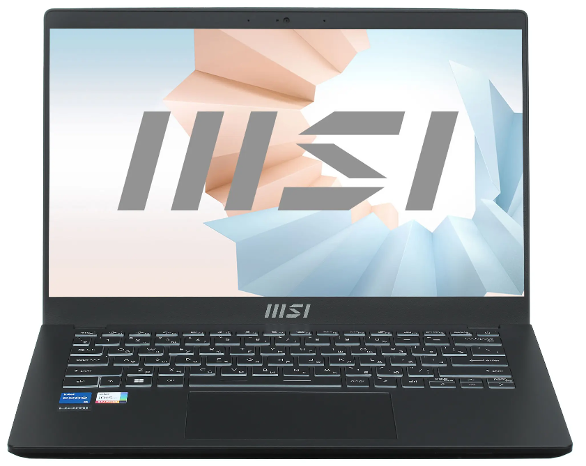 Ноутбук MSI Modern 14 C12M-233XRU Black (9S7-14J112-233) - купить в RS-Electronics, цена на Мегамаркет