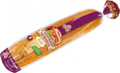 Хлеб белый, Русский хлеб, Чемпион, отруби, 250 г