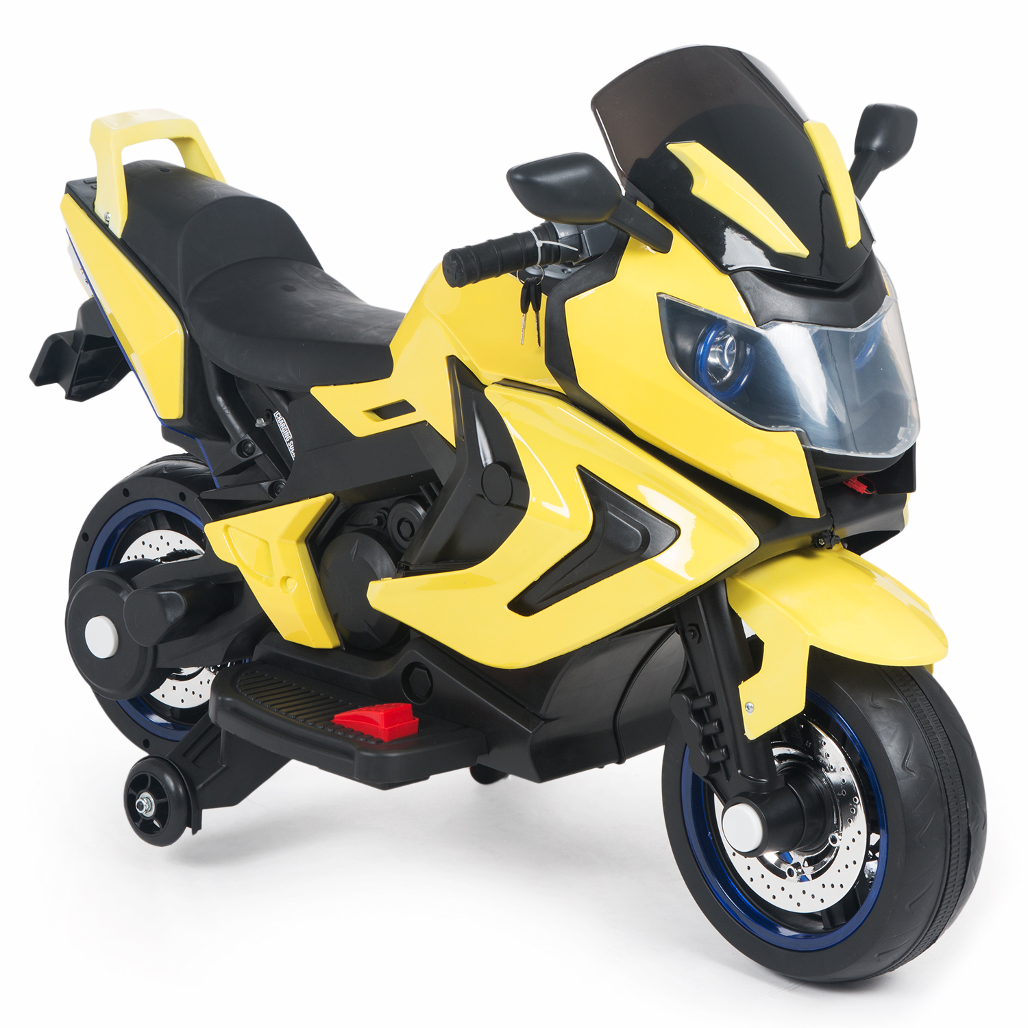 Электромотоцикл N.Ergo YT1600, желтый