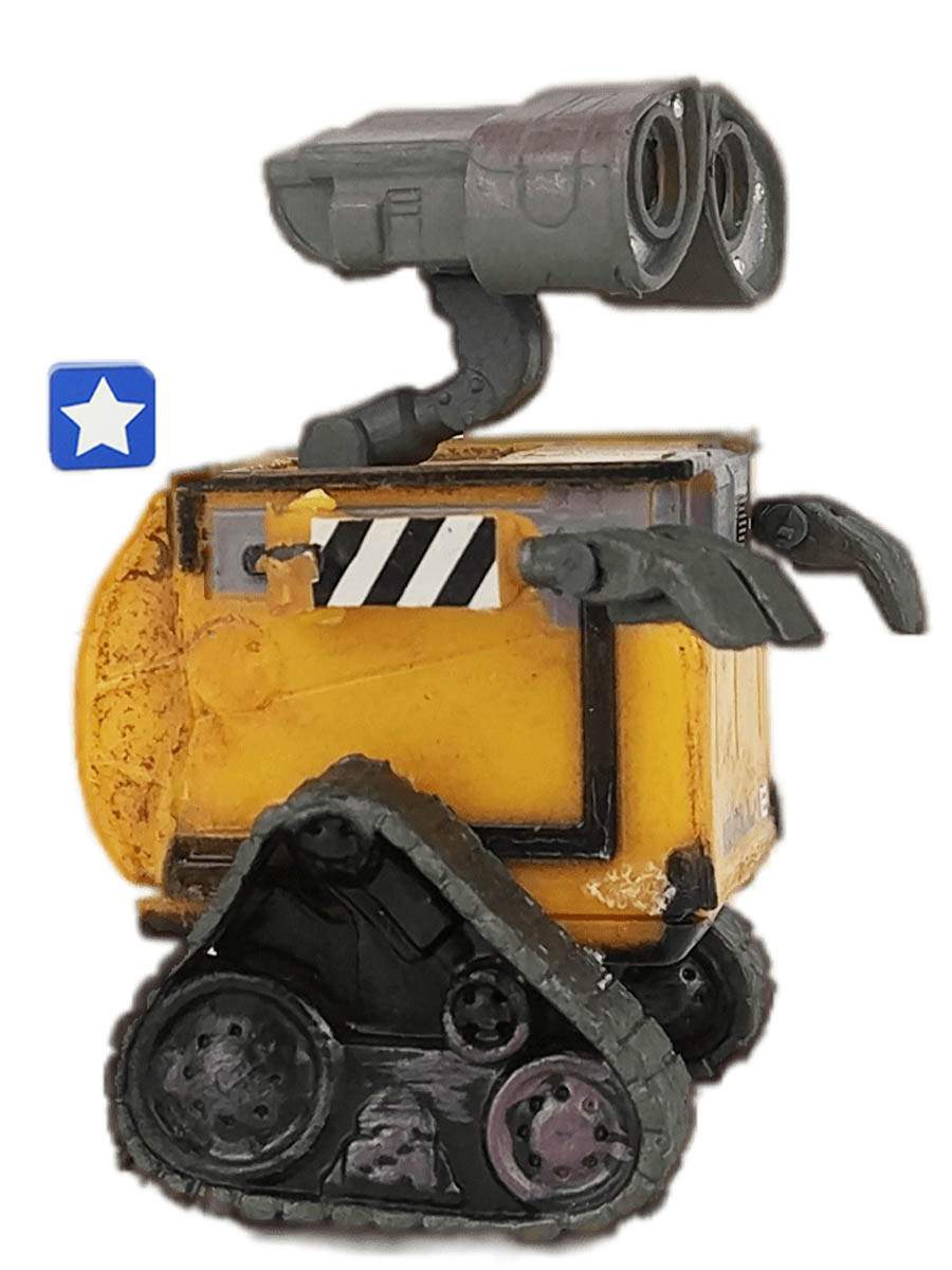 Купить фигурки StarFriend роботы Валли и Ева WALL-E 2 в 1 подвижные 6,5 и  9,5 см, цены на Мегамаркет