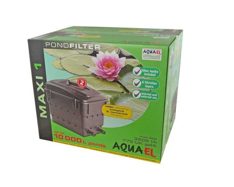 Фильтр для аквариума внешний Aquael MAXI до 10 куб.м., 3500 л/ч, Вт