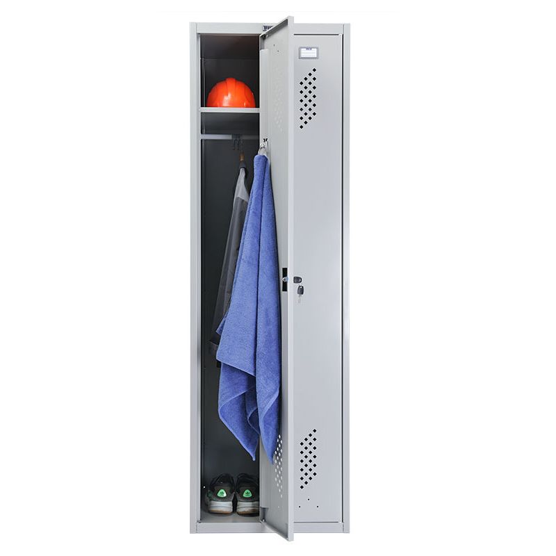 Шкаф  маллический для раздевалок SAFEBURG LS-21, серый