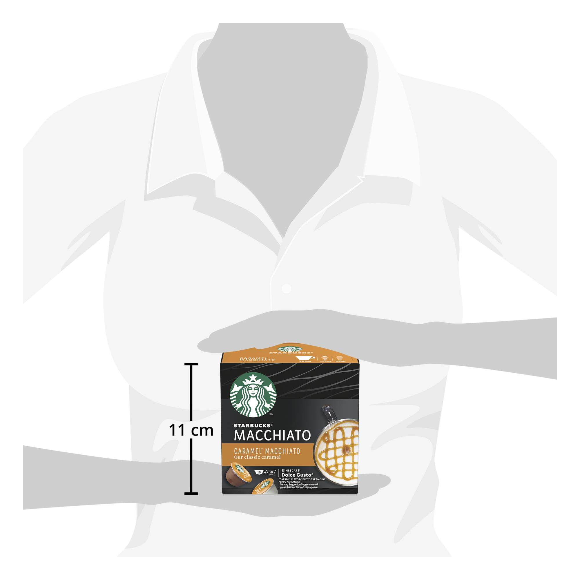 starbucks dolce gusto caramel macchiato coffee pods