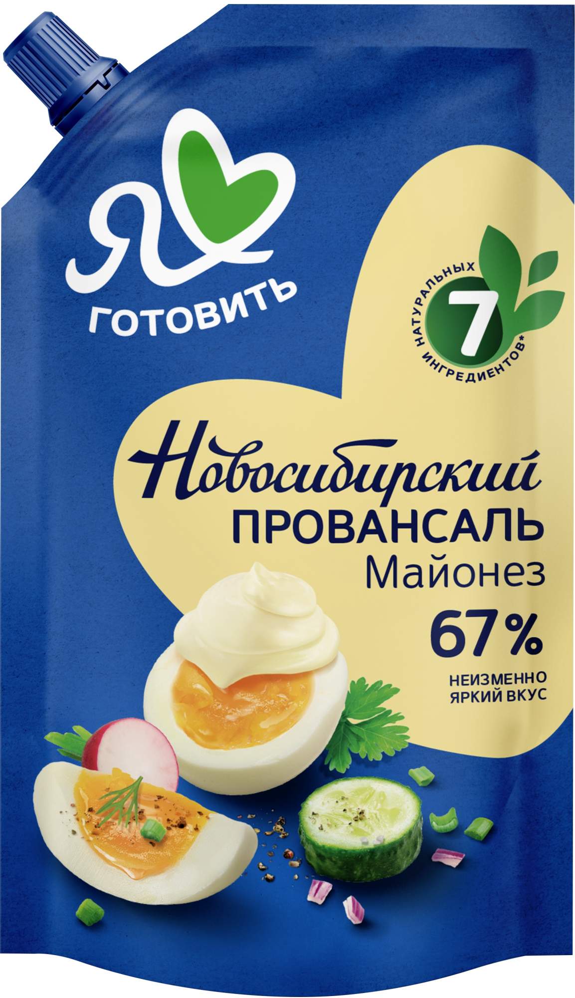 Майонез Я люблю готовить Новосибирский провансаль 67@0 мл - купить в Мегамаркет, цена на Мегамаркет