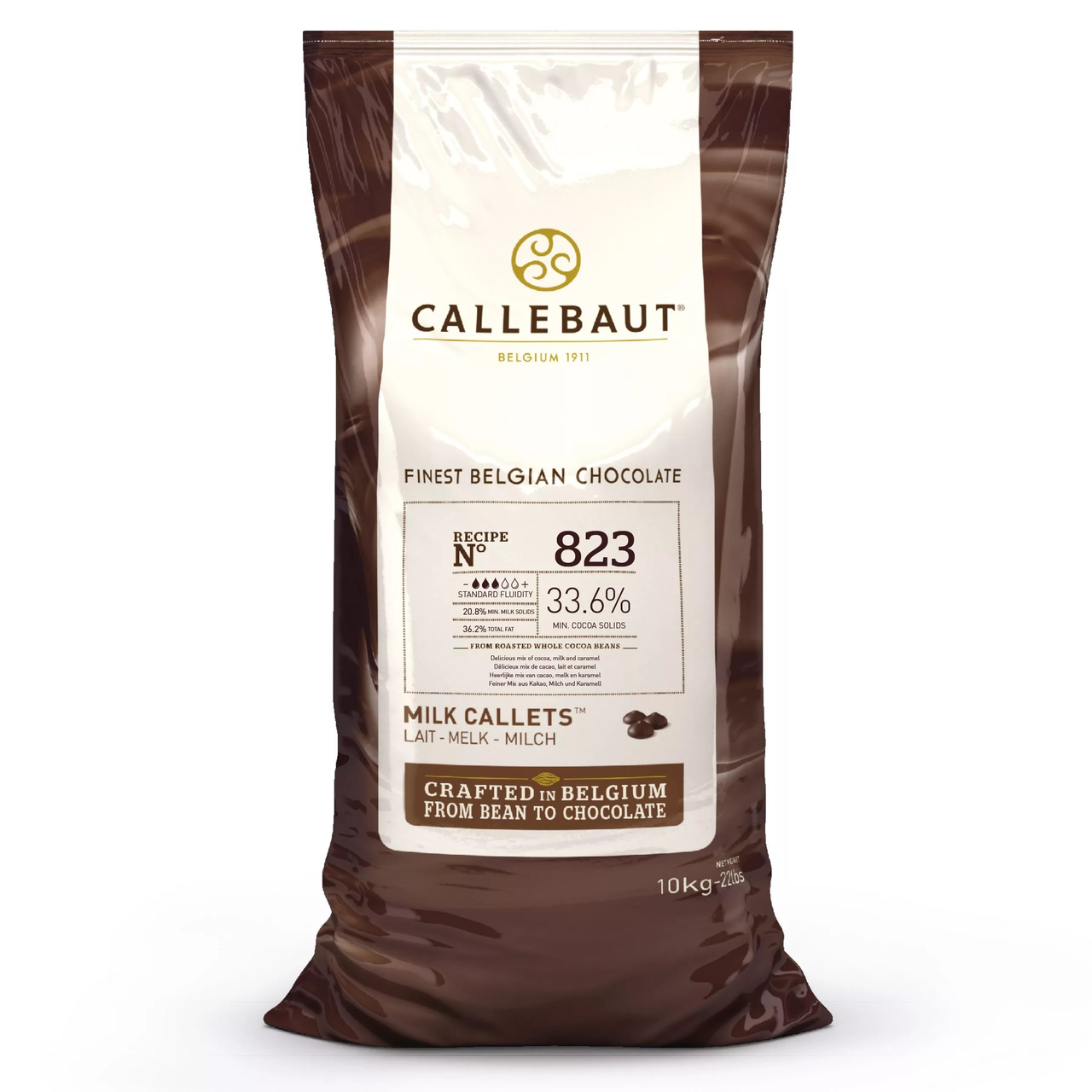 Бельгийский молочный шоколад Callebaut №823 33,6 кг - купить в ООО "Фонтанофф" (ДСМ), цена на Мегамаркет