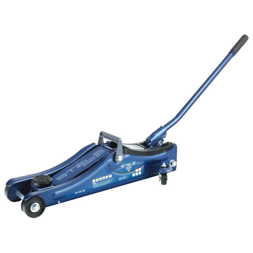 Домкрат STELS 51129 гидравлический подкатной, 2т , 80-380 мм - купить в ...