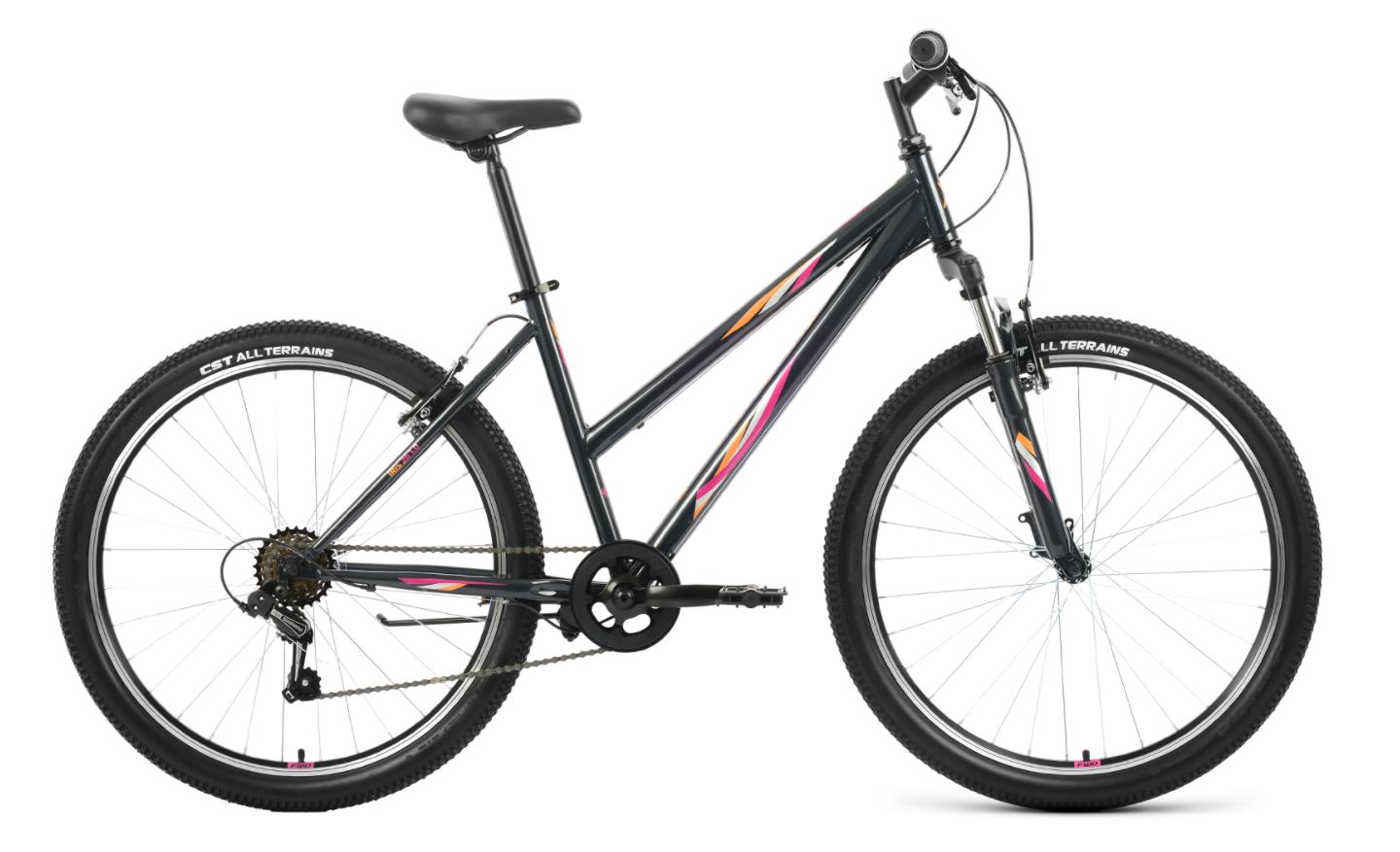 Велосипед горный женский 26" Forward Iris 26 1.0 6 скоростей 2022 года RBK22FW26735