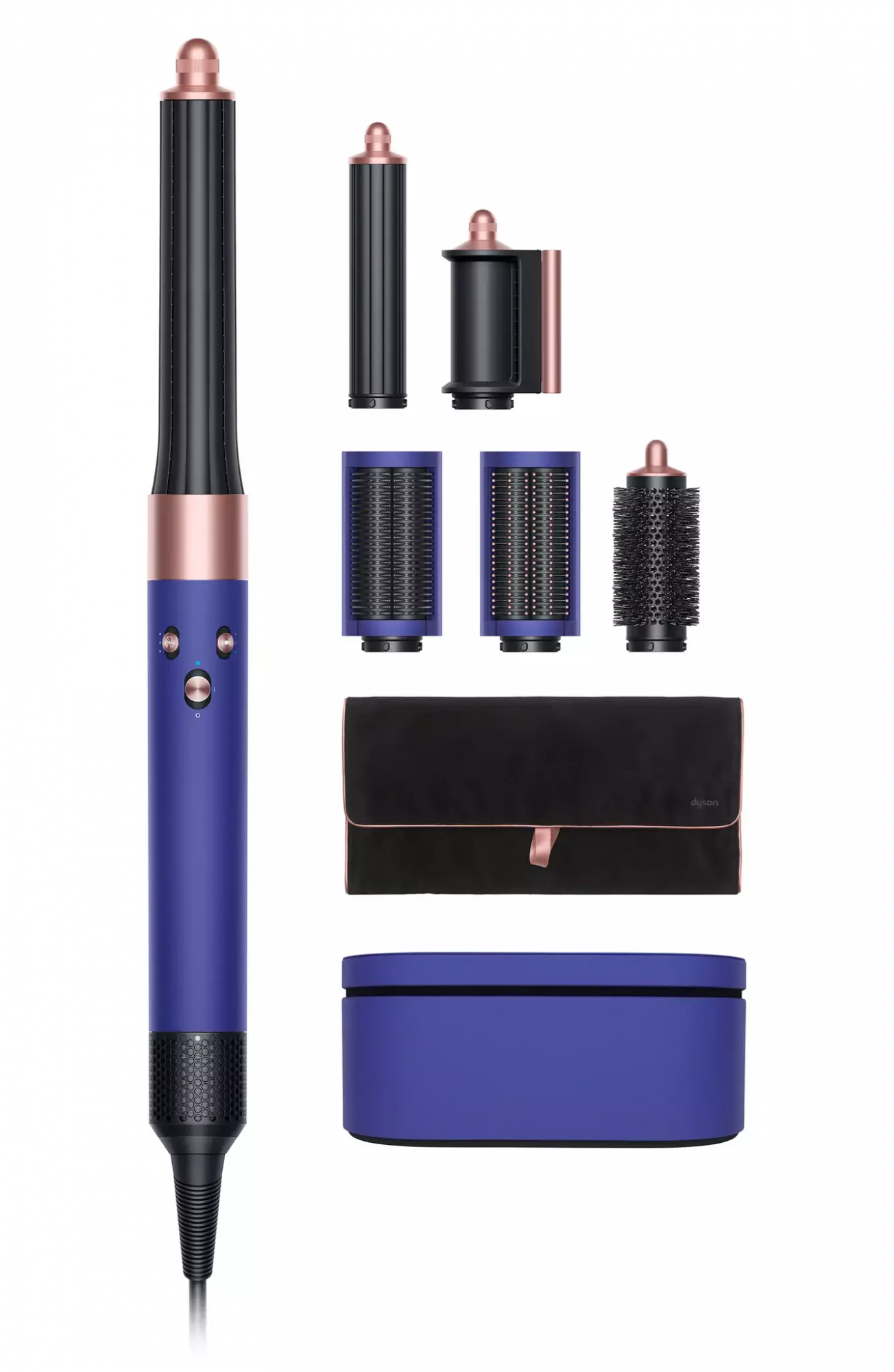 Мультистайлер Dyson AirWrap Complete Long HS05 VBRS EU Vinca blue and Rose, купить в Москве, цены в интернет-магазинах на Мегамаркет