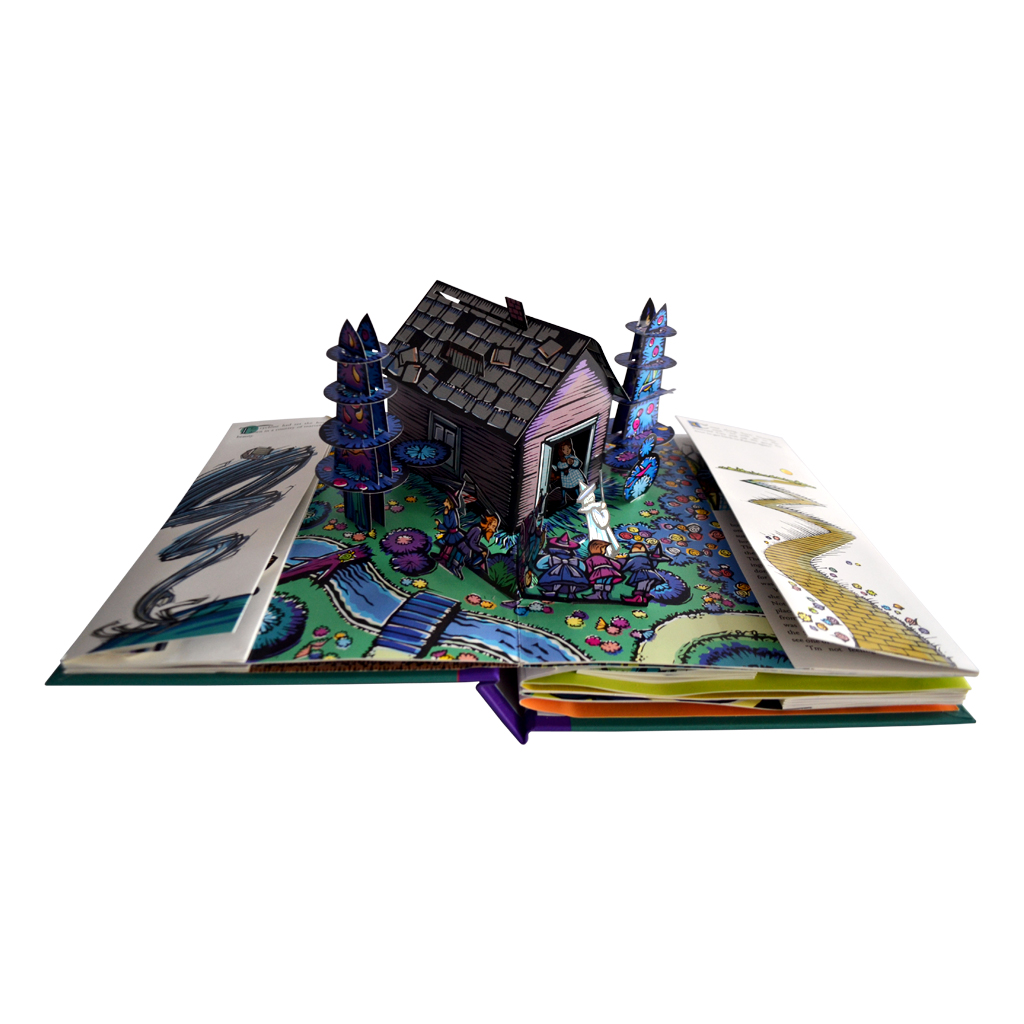 Волшебник из страны Оз. Книга-панорама - The Wonderful Wizard Of Oz. Pop-Up  book - купить развивающие книги для детей в интернет-магазинах, цены на  Мегамаркет | 3054_1