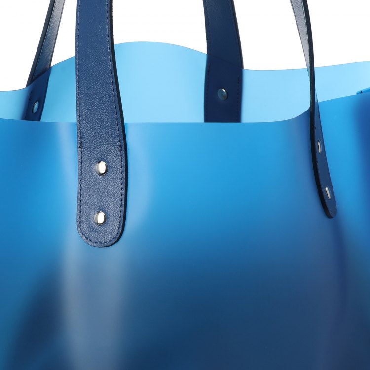 Сумка шоппер женская Calzetti MARGO темно-синяя