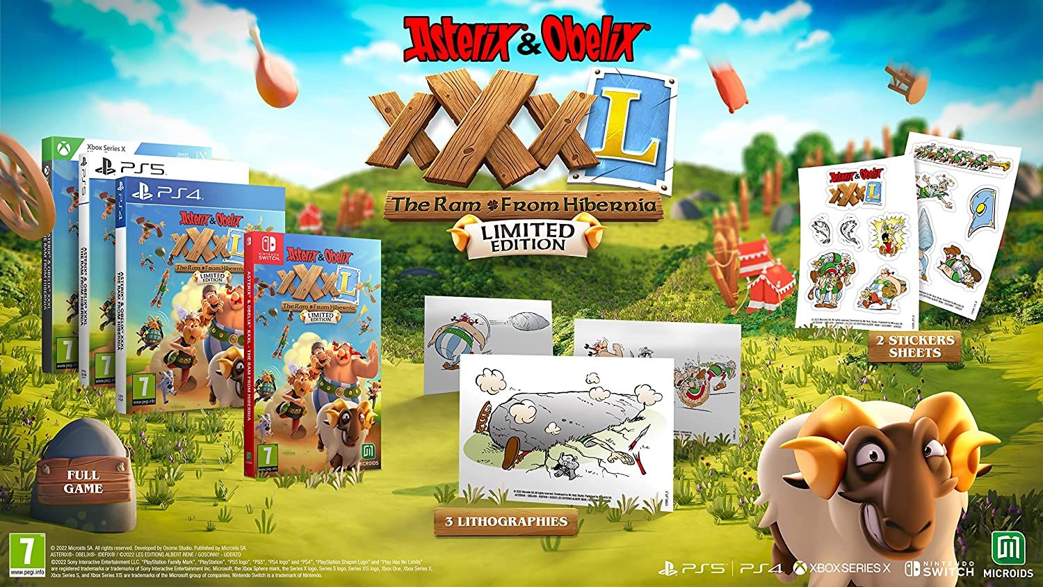 Игра Asterix & Obelix XXXL: TRFH. LE - отзывы покупателей на Мегамаркет