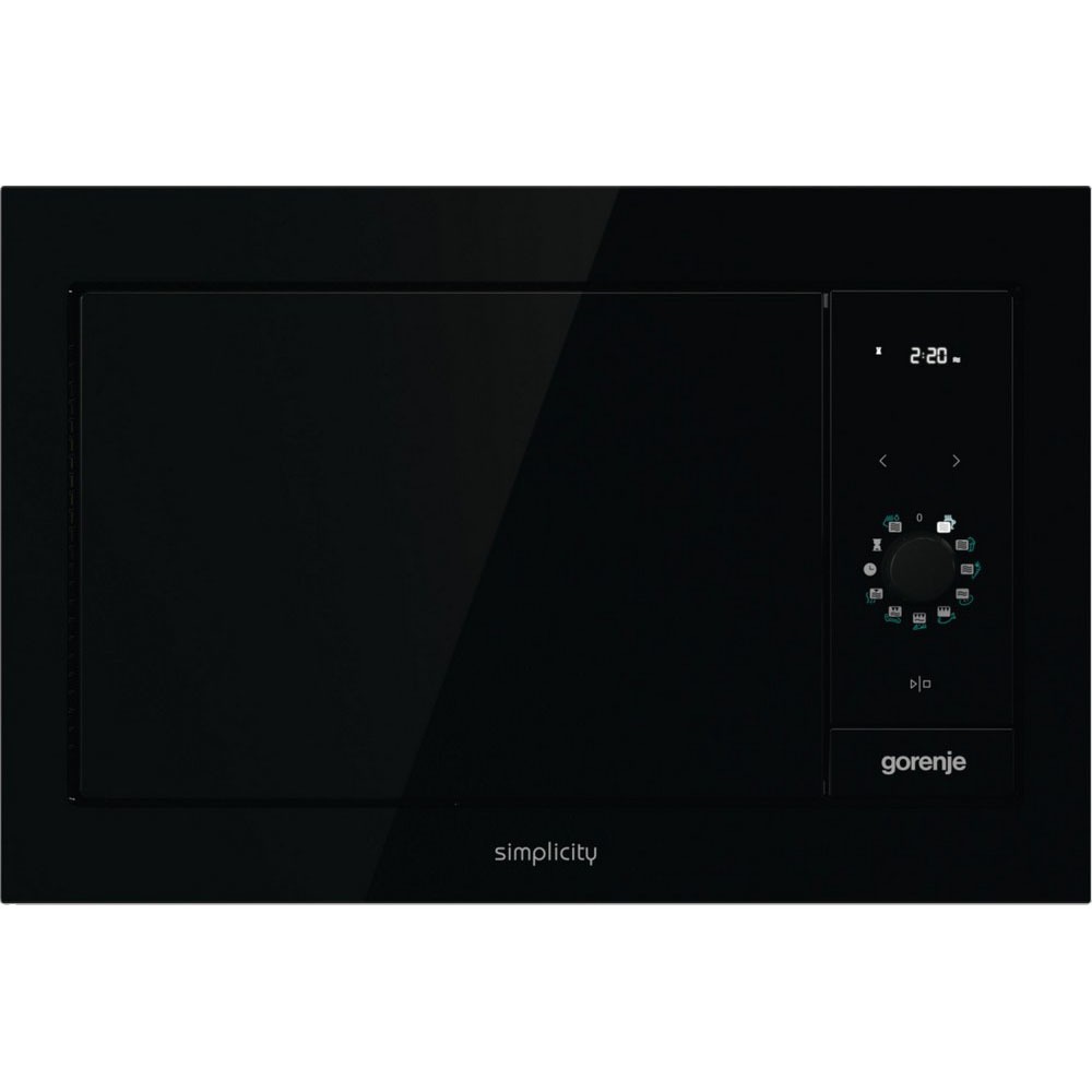 Встраиваемая микроволновая печь Gorenje BM235G1SYB черный, купить в Москве, цены в интернет-магазинах на Мегамаркет