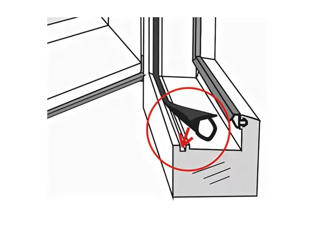 Как поменять резинки пластиков. Антипылевой шнур - уплотнитель для оконного паза. ПАЗ для вставки уплотнителя профиль Rehau. Заглушка паза для окон ПВХ (упак=5пм). Уплотнитель пазовый 104м.