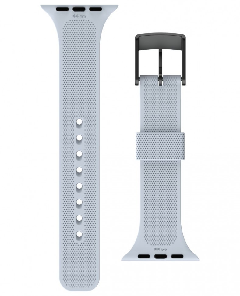 Ремешок U by UAG DOT Textured Silicone Strap для Apple Watch 42/44 мм, нежно-голубой