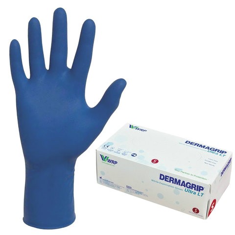 Перчатки нитриловые смотровые 100 пар S DERMAGRIP Ultra D1101-27 - купить в интернет-магазинах, цены на Мегамаркет | перчатки медицинские 630074