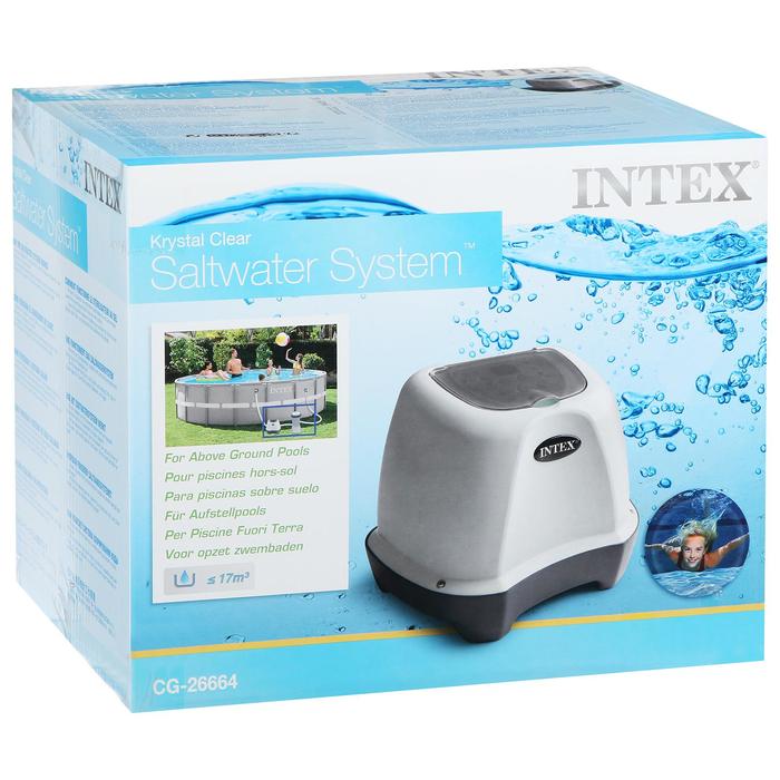 Хлоргенератор для бассейна Intex Krystal clear saltwater system 26664 ...