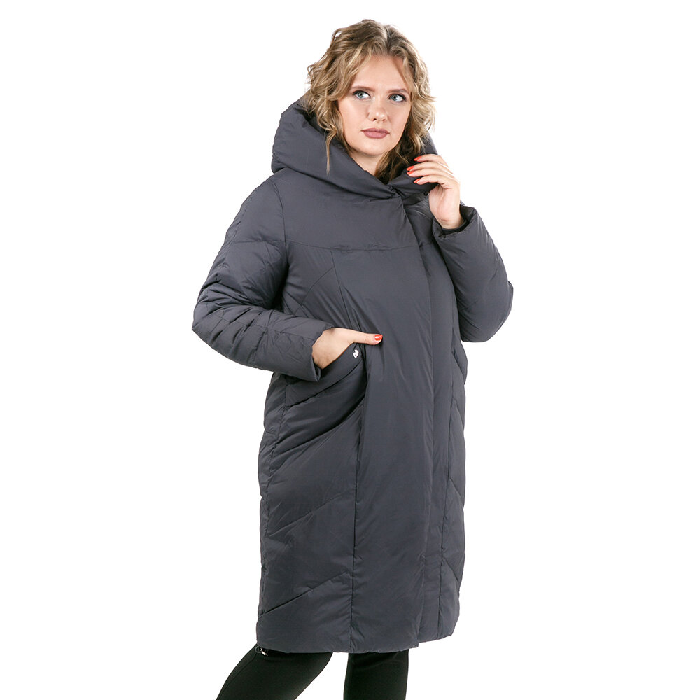 Пальто женское Westfalika 2019-381B-TX29Z-1 фиолетовое 52 RU