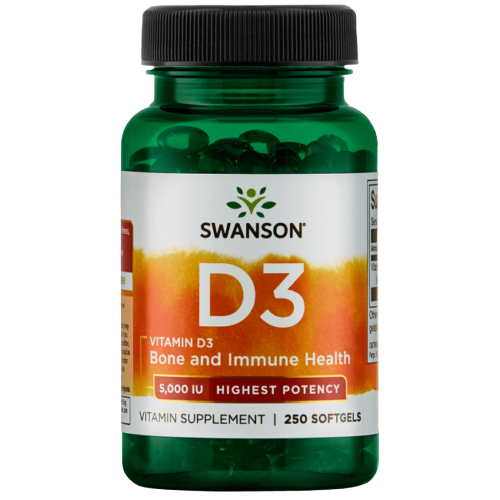 Витамин D3 Swanson Highest Potency Vitamin D3 5000, 250 капсул - купить в интернет-магазинах, цены на Мегамаркет | витамины, минералы и пищевые добавки 087614113715