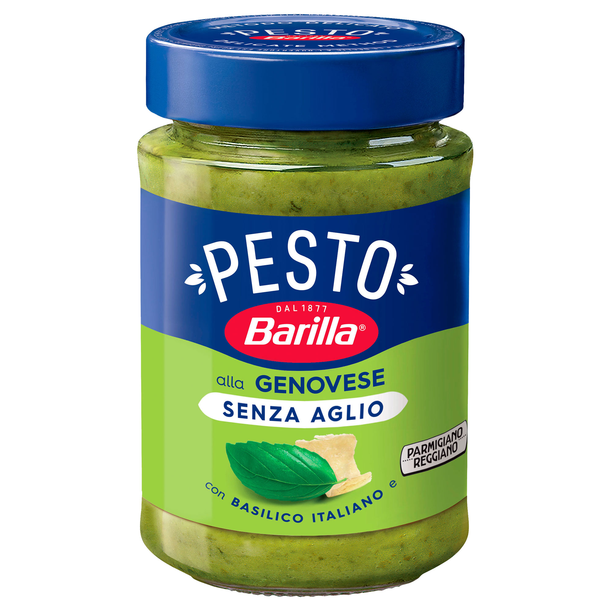 Купить соус Barilla Pesto alla Genovese с базиликом 190 г, цены на  Мегамаркет | Артикул: 100028427064